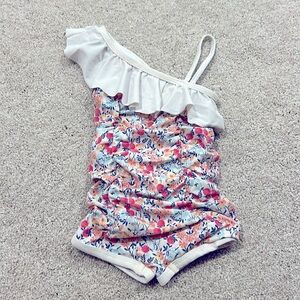 ADORABLE Janie and Jack one piece swimsuit for toddler girl- size 18-24 months!